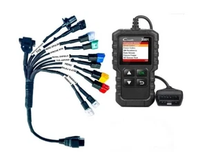 Creader 3001 OBD2 Scanner pour BS6 Vélos avec Tous BS6 Câbles à vélo