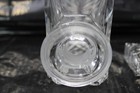 GOREOUS SUNFLOWER PATTERN CUT CRYSTAL DECANTER with STOPPER {859} — photo 6