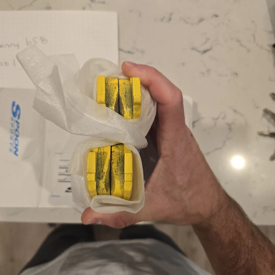 Pastillas de freno delanteras originales Spoon Sports AP1/AP2 para 00-09 Honda S2000 F20 F22 Foto 4 de 4