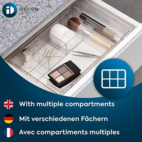  Expandable Vanity Drawer Organizer, The Clarity Collection – 11.25” to Clear - Image 4 of 4