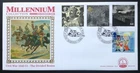 GB Benham 1999 Soldiers' Tale Set on Civil War First Day Cover, Marston S/H/S