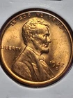 1942-S LINCOLN CENT. MS/ BU/ RD. GEM BU.