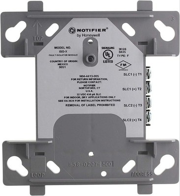 Notifier ISO-X - BRAND NEW  FIRE ALARM ISOLATOR MODULE