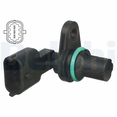 DELPHI Sensor, Nockenwellenposition  u.a. für ALFA ROMEO, FIAT, OPEL