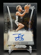2023-24 Panini Prizm Deca Jeremy Sochan #DS-SOC Prizm Deca Signatures SPURS