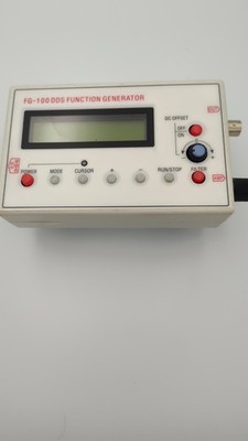 FG 100 DDS Function Generator Sine Frequency 1HZ 500KHz Counter Signal Used 