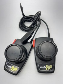Vintage Atari CX-2600A Video Game Console w/ Joysticks and Power Cord UNTESTED