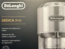 De Longhi Dedica Arte Espresso Machine with My LatteArt Steam Wand