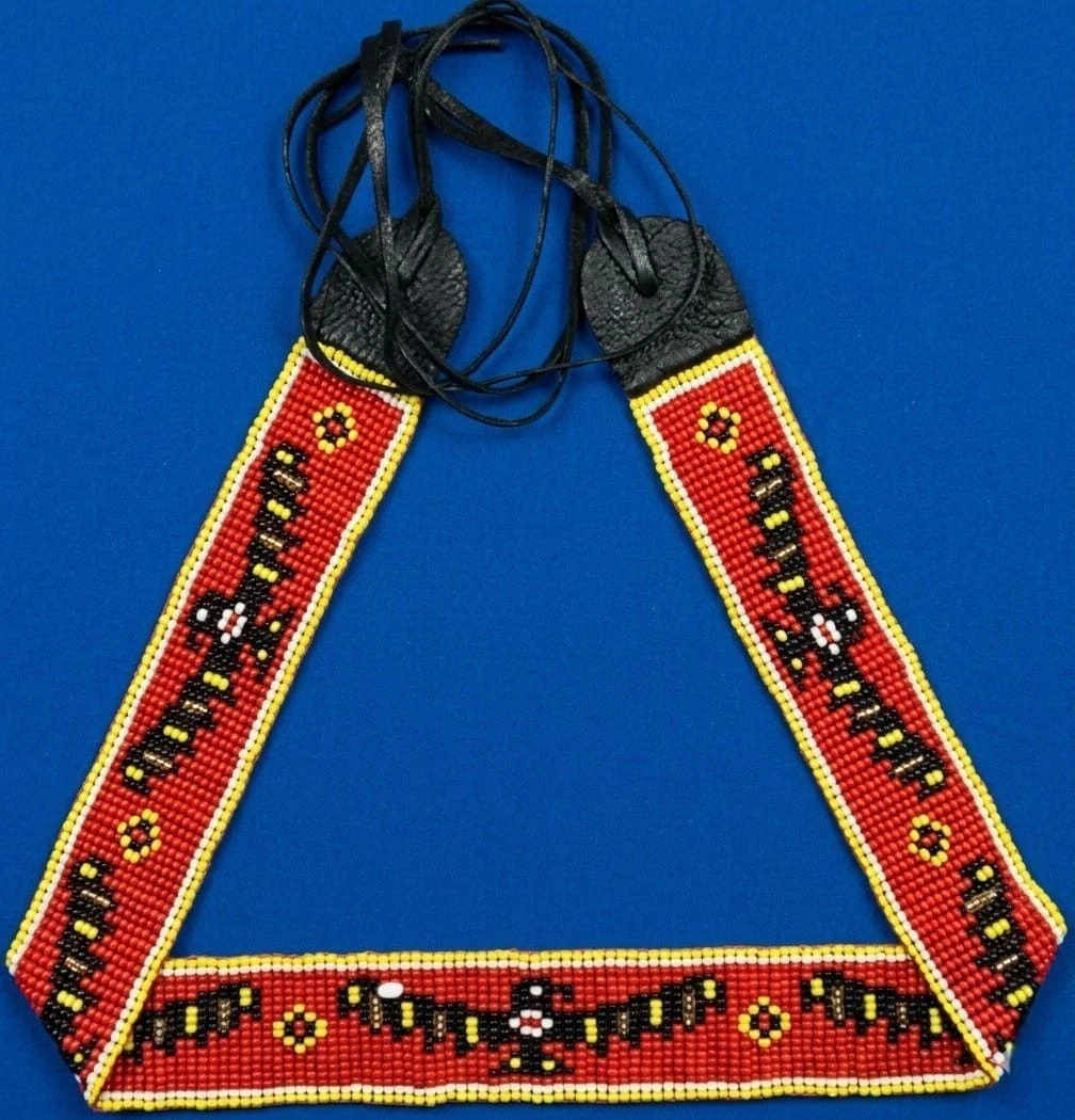 Handmade Beaded Hat Band