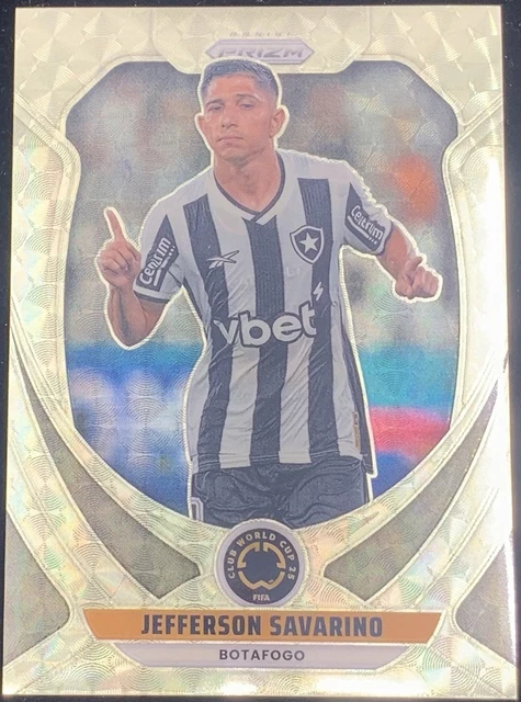 2025 Panini Prizm FIFA Jefferson Savarino Gold Vinyl 1/1