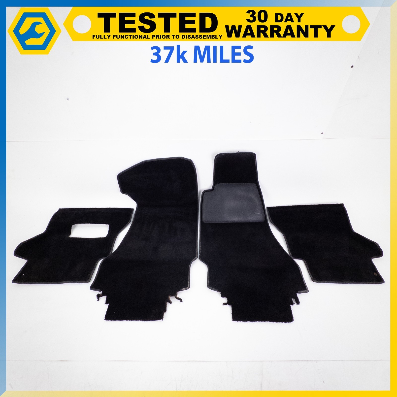 05-16 ASTON MARTIN DB9 FRONT LEFT & RIGHT SIDE FLOOR CARPET PANEL SET OEM