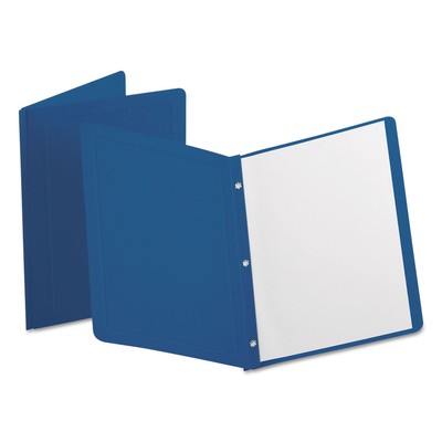 Panel and Border Front Report Covers, Dark Blue, Letter Size, 25 per , (ESS51...