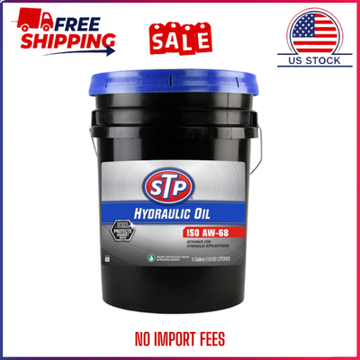 #ad STP AW68 Hydraulic Oil Anti Wear Hydraulic Fluid 5 Gallon $55.99