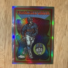 2025 Topps Chrome Francisco Lindor #UV-8 Ultra Violet Case Hit SSP