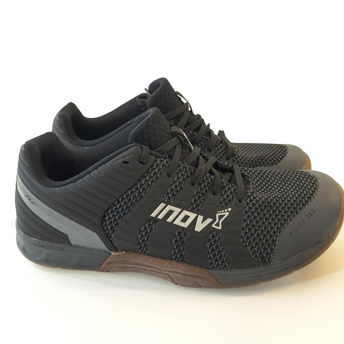 Inov-8 F-Lite 260 V2 Black Knit training shoes Men Size 8.5 Womens 10 CrossFit View 6