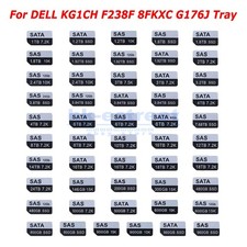 20PCS 8FKXC KG1CH Tray Caddy Adhesive Stickers Labels FOR DELL G13 HDD Stickers