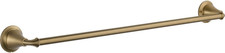 Delta Towel Rack  24 Inch Champagne Bronze Towel Bar for Bathroom, Kitchen  Li