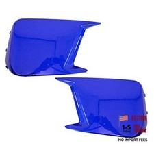 Front Bumper Bezels Deletes Compatible With 2018-2021 WRX STI - Blue Paint