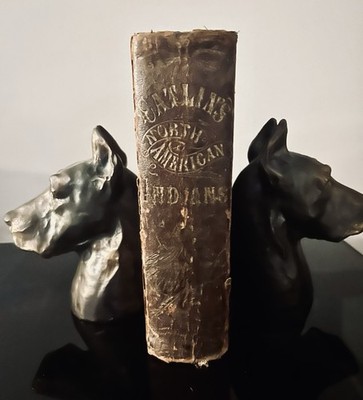 1860~NORTH AMERICAN INDIAN~LETTERS AND NOTES OF MANNERS, CUSTOMS~Geo Catlin~RARE
