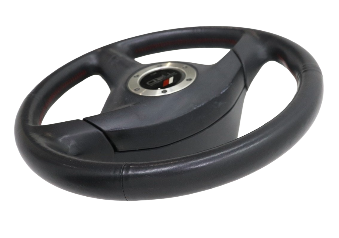 TRD Steering Wheel Black Leather Toyota Supra JZA80 RZ JZS161