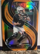 2025 Select Baseball Kyle Teel Rookie Orange Prizm White Sox /49 BIN