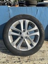 NISSAN JUKE F15 17" ALLOY WHEEL RIM & 5 MM TYRE 215/55 ZR17 1KA2A 2010-2019