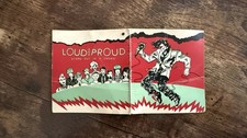1960s Vintage Loud and Proud Clothing Tag Rock Graphic