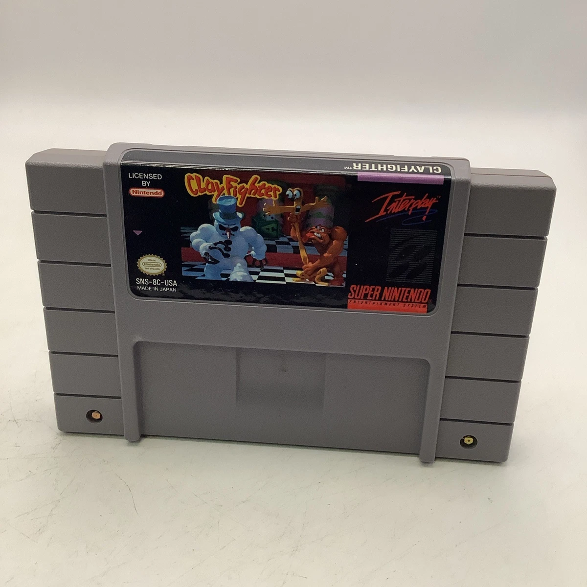 Clay Fighter Nintendo SNES Video Games for sale | eBay