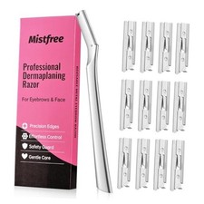 Dermaplane Razor for Women Face, Eyebrow Razor for Women  Men, Silver
