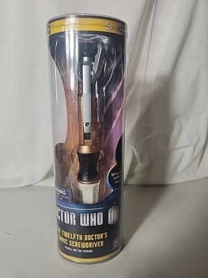 New in box.Doctor Who 12th Screwdriver Model Light-Up Effects, Collectible Gift