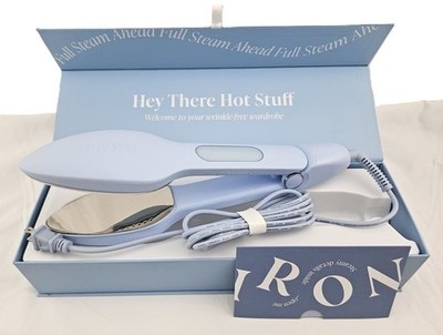 NORI Press Steam Iron Light Blue