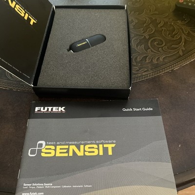 Futek Sensit Sensor Test And Measurement Software Version 2.5 USB