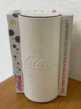 NEU ++ Mc Donalds Sammel-Gl&auml;ser Glas Coca Cola 2019 weiss Reklame Werbung