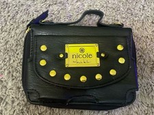 Cartera Nicole Miller - Bolso sin asas - Muñequera - Múltiples secciones - Tarjetas/Efectivo/Monedas