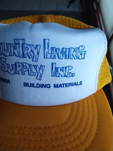 Vintage Country Living Supply INC SnapBack Kappe Netz Truckermütze Holzbau neu aus altem Lagerbestand - Bild 3 von 18