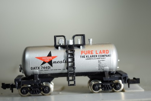 33006 Spur N ATLAS BIERDOSEN KESSELWAGEN GATX REINES SCHMALZFLEISCH | Zustand: Used