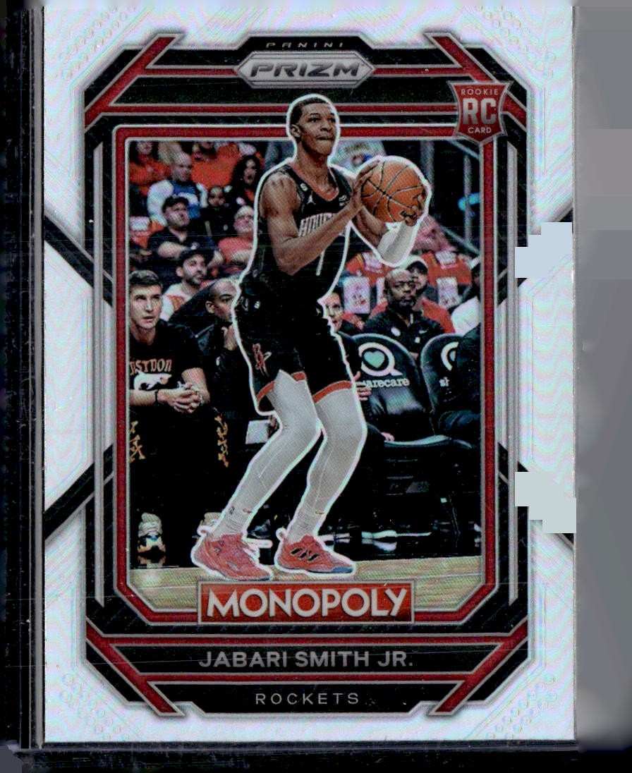 2022-23 Panini Prizm Monopoly #32 Jabari Smith Jr. Silver