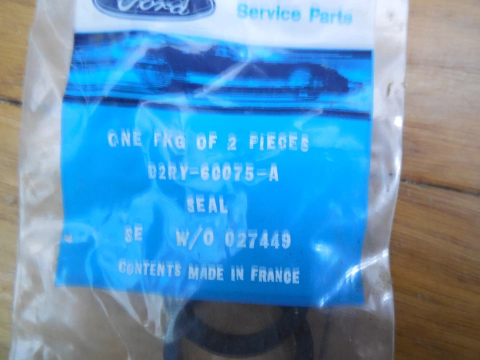 Ford Bronco II 1984 1985 2,8 L sellos de cubierta de distribución D2RY-6C075-A nuevo de lote Foto 2 de 2