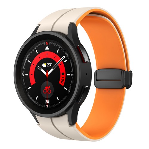 Magnetic Silicone Band Straps For Samsung Galaxy Watch 6 40/44mm Classic 43/47mm - Photo 24/24
