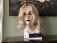Belle Tress Vienna Roast Lace Front Mono Top Wig. HF…NEW. Silver Needle