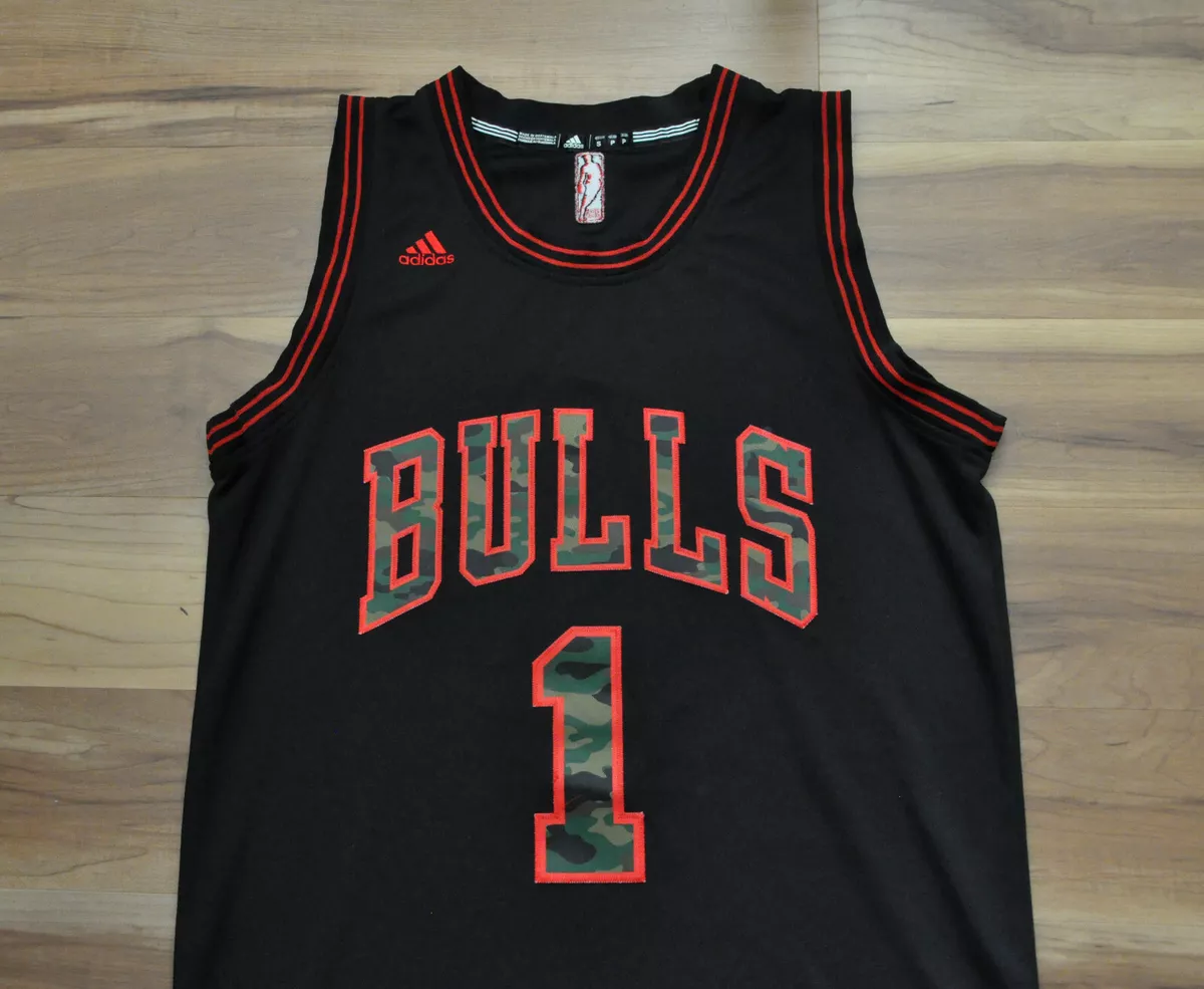 DERRICK ROSE CHICAGO BULLS NBA JERSEY NWT AUTHENTIC MEN XL ADIDAS