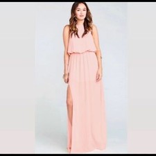 Show Me Your MuMu Heather Halter Maxi Dress XXL