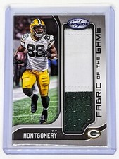 2016 Certified Fabric of the Game Prime #TY Ty Montgomery /49 Green Bay Packers