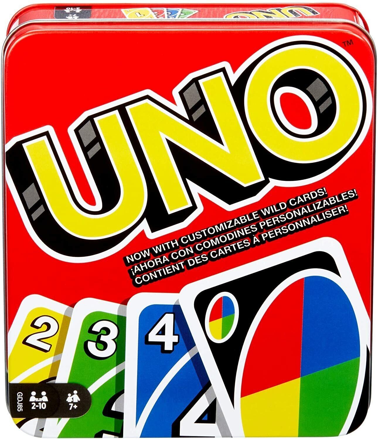 Mattel Games UNO FLIP! Family Card Game, with 112 Cards in a Sturdy Storage  Tin, Makes a Great Toy for 7Y+ and Up ( Exclusive)