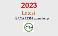 ISACA CISM Q A GUARANTEED 1 month update 