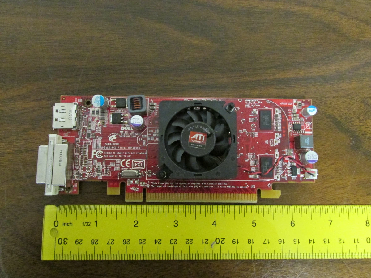 XFX ATI Radeon HD 4550 1GB DDR2 64-bit PCI-E 2.0 x16