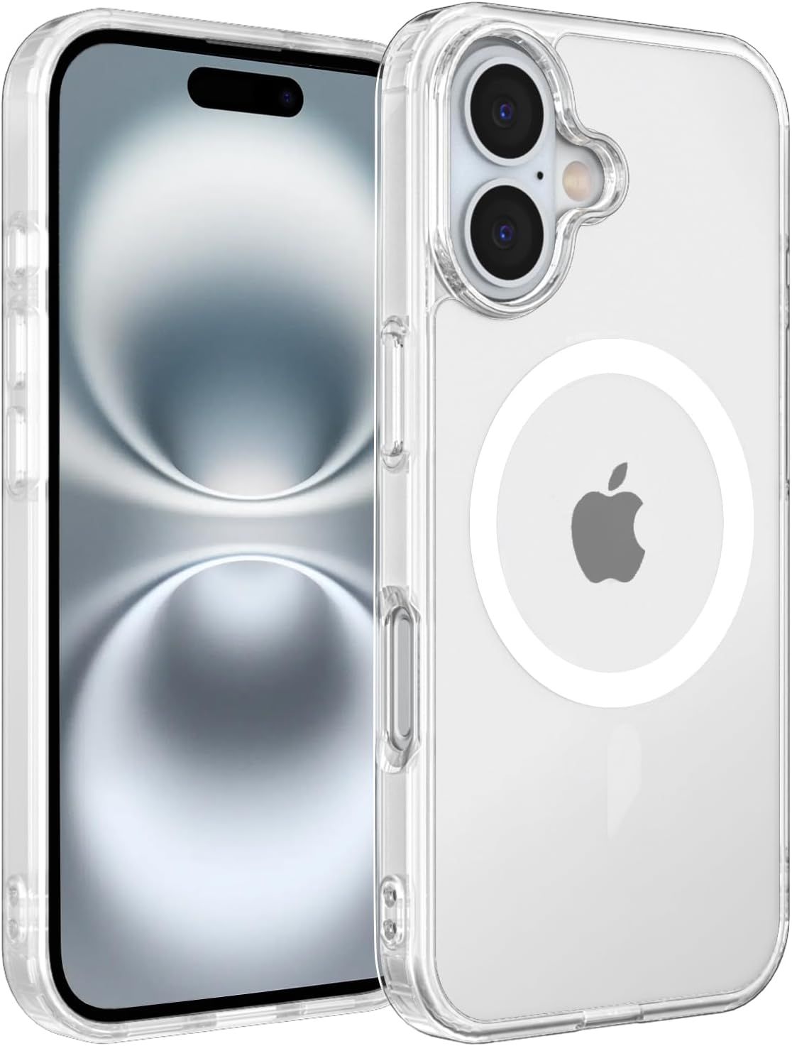 iPhone 16 Case - Magsafe Compatible, Military-Grade, Slim 6.1 - Clear Cover-image