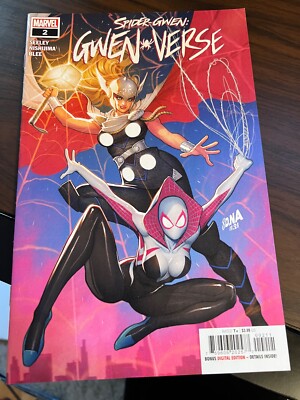 Spider-Gwen Gwen-verse #2 Marvel Comics NM 2022