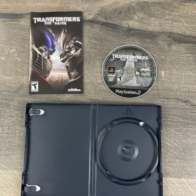 Transformers The Game Sony PlayStation 2 Complete Tested Video Game