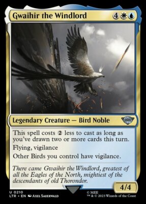 x4 Gwaihir the Windlord - Foil U MTG The Lord of the Rings: Tales of Middle-Eart